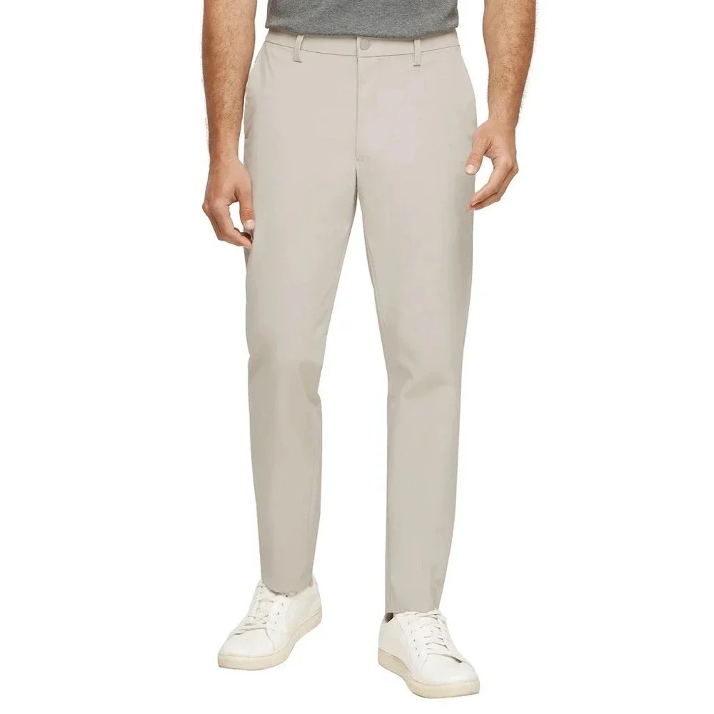 NWT Banana Republic Men Commuter Flex Pant Tan Athletic  36x32 Water Repellent - Picture 3 of 7